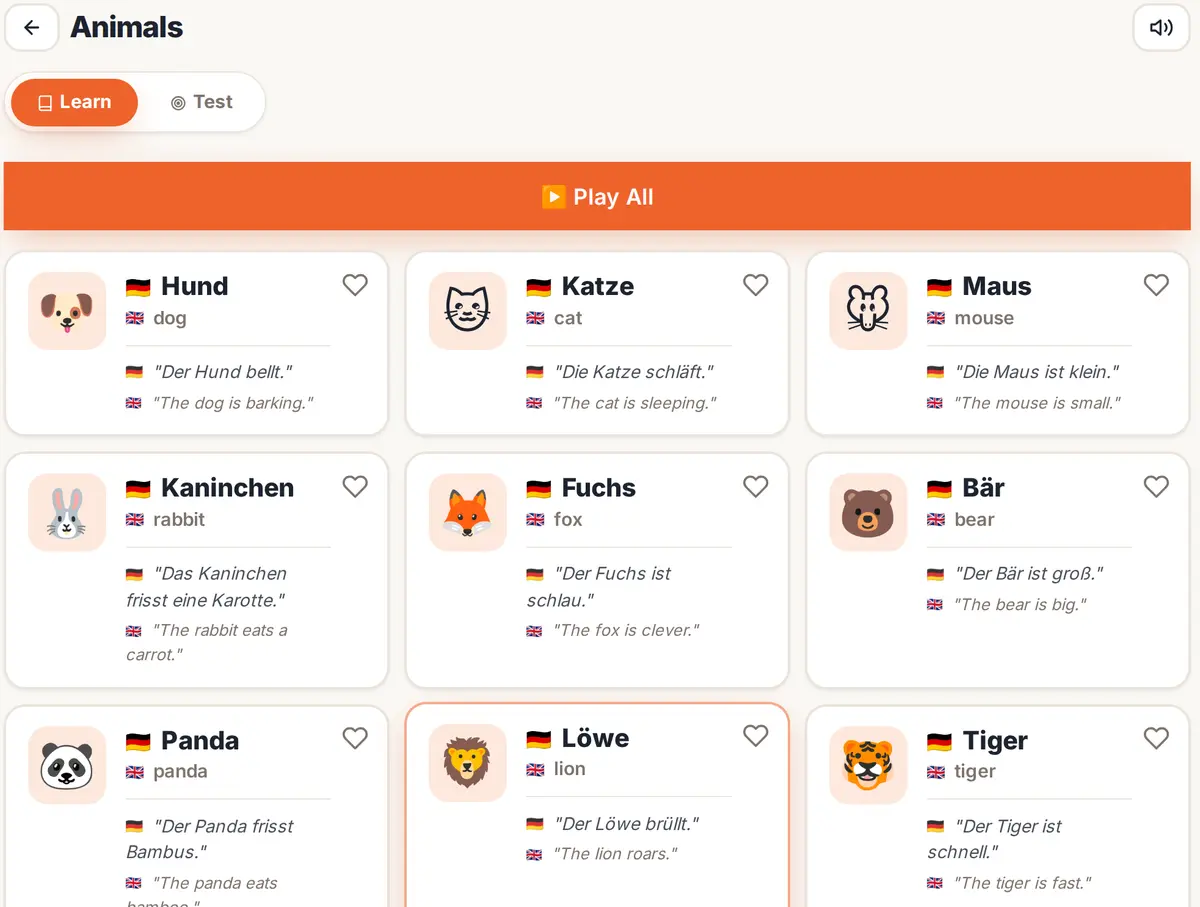 Symbika — learning vocabulary with emoji and sentences